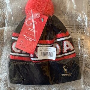 FIFA World Cup 2022 Canada boys beanie hat, new with tags